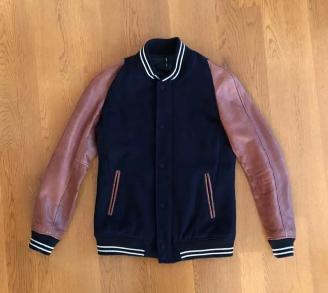 Thumbnail of glamb Stadium Jumper Sleeve Leather Size 2 (M)