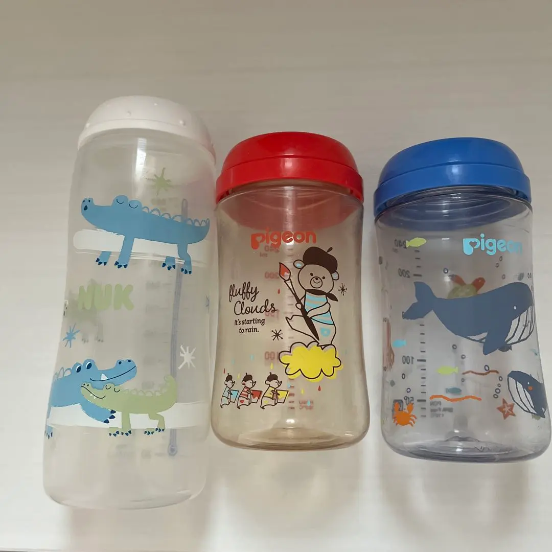 Thumbnail of Baby bottle set, 360ml, 240ml, set of 3