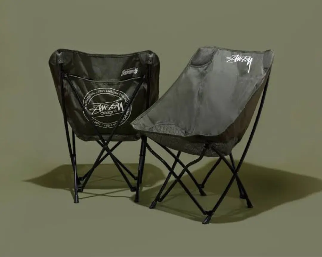 STUSSY - 【激レア】コールマン ステューシー チェア(2人掛) STUSSY - 【激レア】コールマン ステューシー チェア(2人掛)の