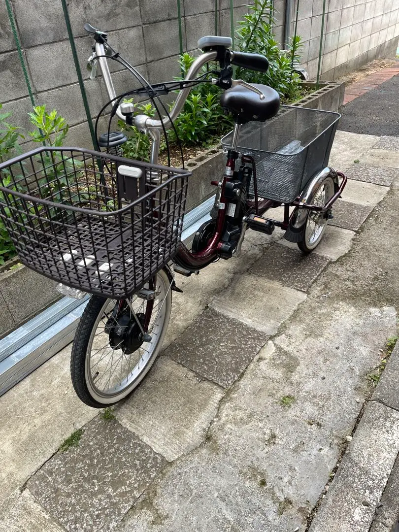 PELTECHペルテックTDR-163L電動アシスト三輪車20インチ未使用保管品 PELTECH(ペルテック) TDR-163L 電動アシスト三輪車 前輪20型/後