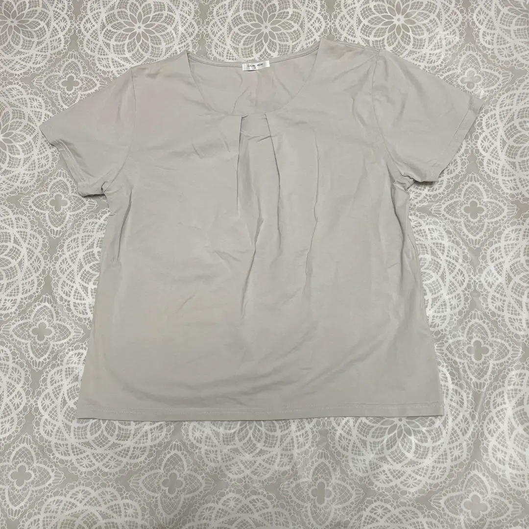 Thumbnail of Gray Short Sleeve Pleated Shirt