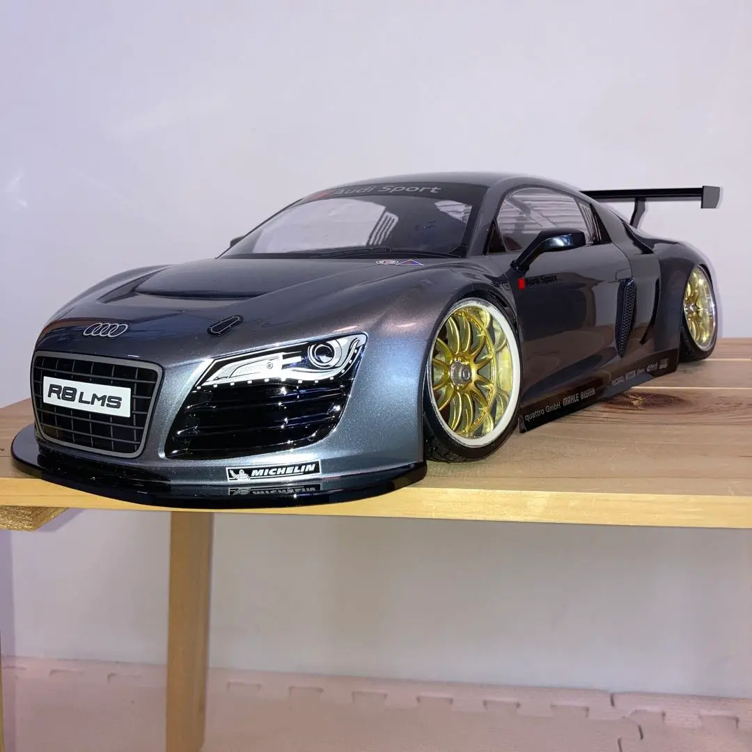 ゴン太　タミヤ ラジコン アウディ R8R ボディ　絶版品　未走行 Yahoo!オークション -「タミヤ アウディr8」の落札相場・落札価格