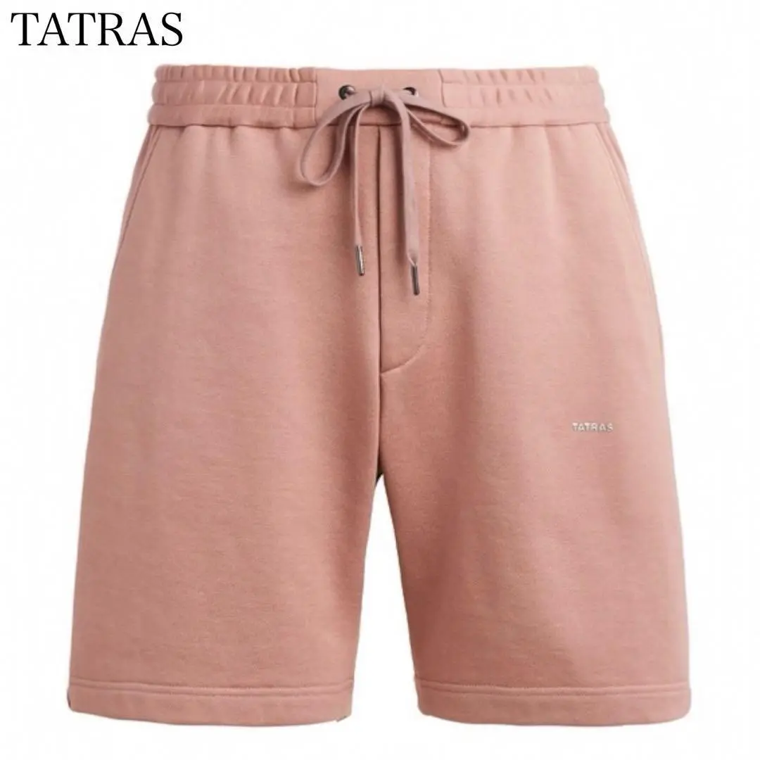 タグ付き☆TATRAS☆ショートパンツ TATRAS/タトラス] FUSSA ワンポイントロゴ スウェットショート