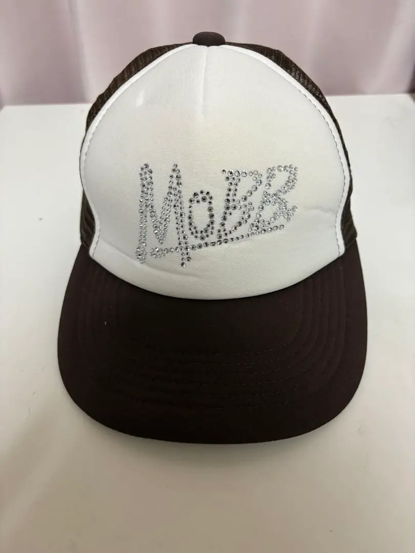 新品タグつき　MOBB ピンクメッシュキャップ　ラインストーン　モブ 新品タグつき MOBB ピンクメッシュキャップ ラインストーン モブ