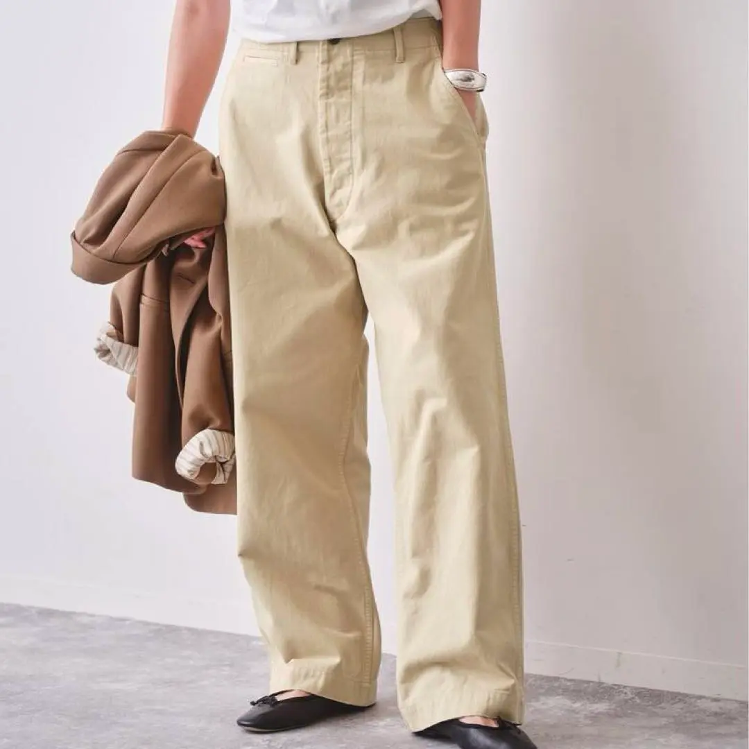 2025年最新】spick&span higuchi×s チノワイドパンツの人気