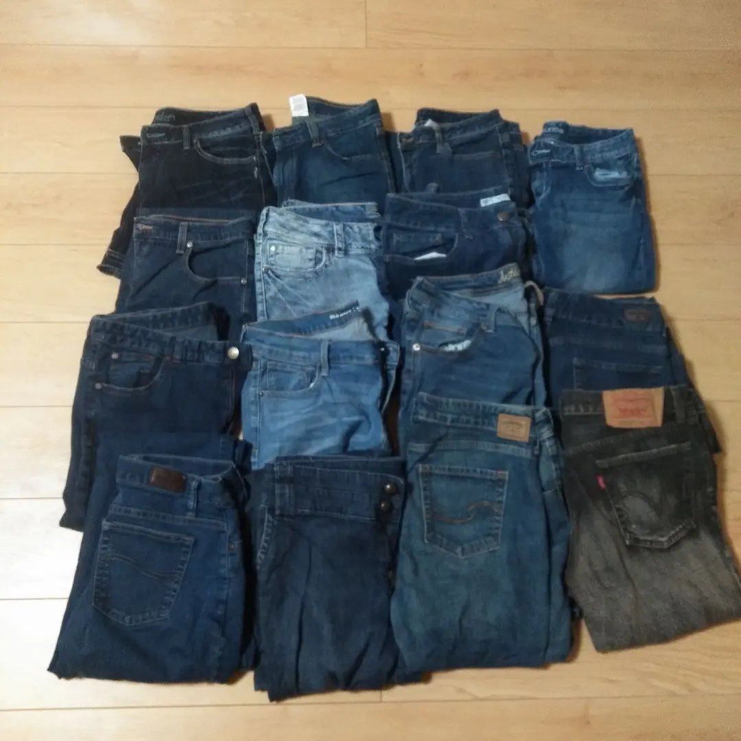 Thumbnail of Denim pants set (including OLD NAVY, etc.) - 15 pieces
