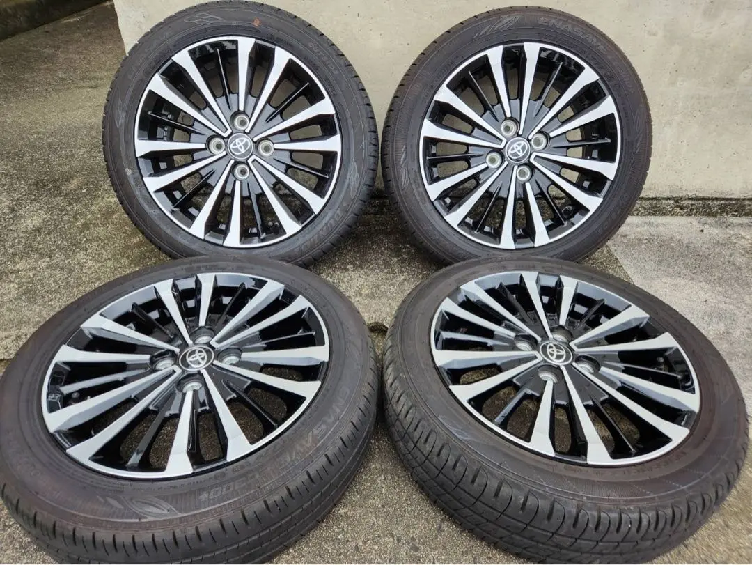 パクチー パッソ ルーミー 純正 15インチ アルミホイール タイヤセット パクチー様専用 パッソ ルーミー 純正 15インチ アルミホイール