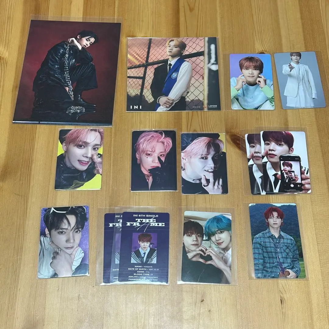 Thumbnail of INI Masaya Kimura trading card, Aza-ja, Letter card