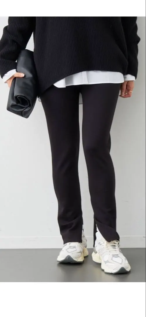 【EVERYDAY I LIKE.】レギンスパンツ EVERYDAY I LIKE. パンツ 追加 Zip レギンス レディース