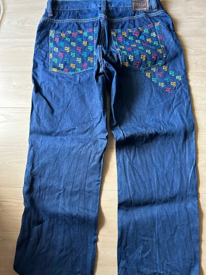 クージー　00s coogi ストレートデニムパンツ 2025年最新】クージー ストレートデニムの人気アイテム - メルカリ