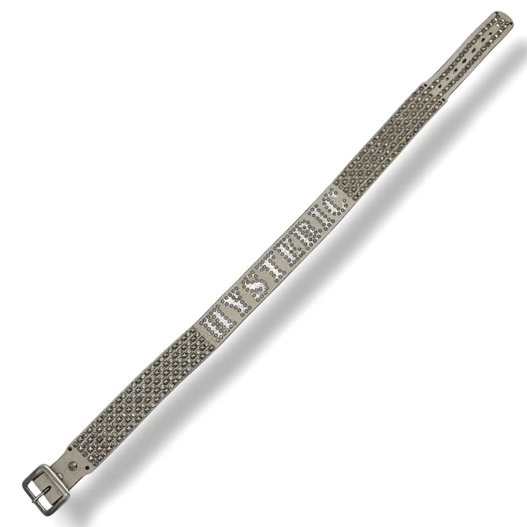 新品未使用タグ付きヒステリックグラマーLAバルタザールコラボスワロフスキーベルト HYSTERIC GLAMOUR - ヒステリックグラマー×バルタザール ロゴ