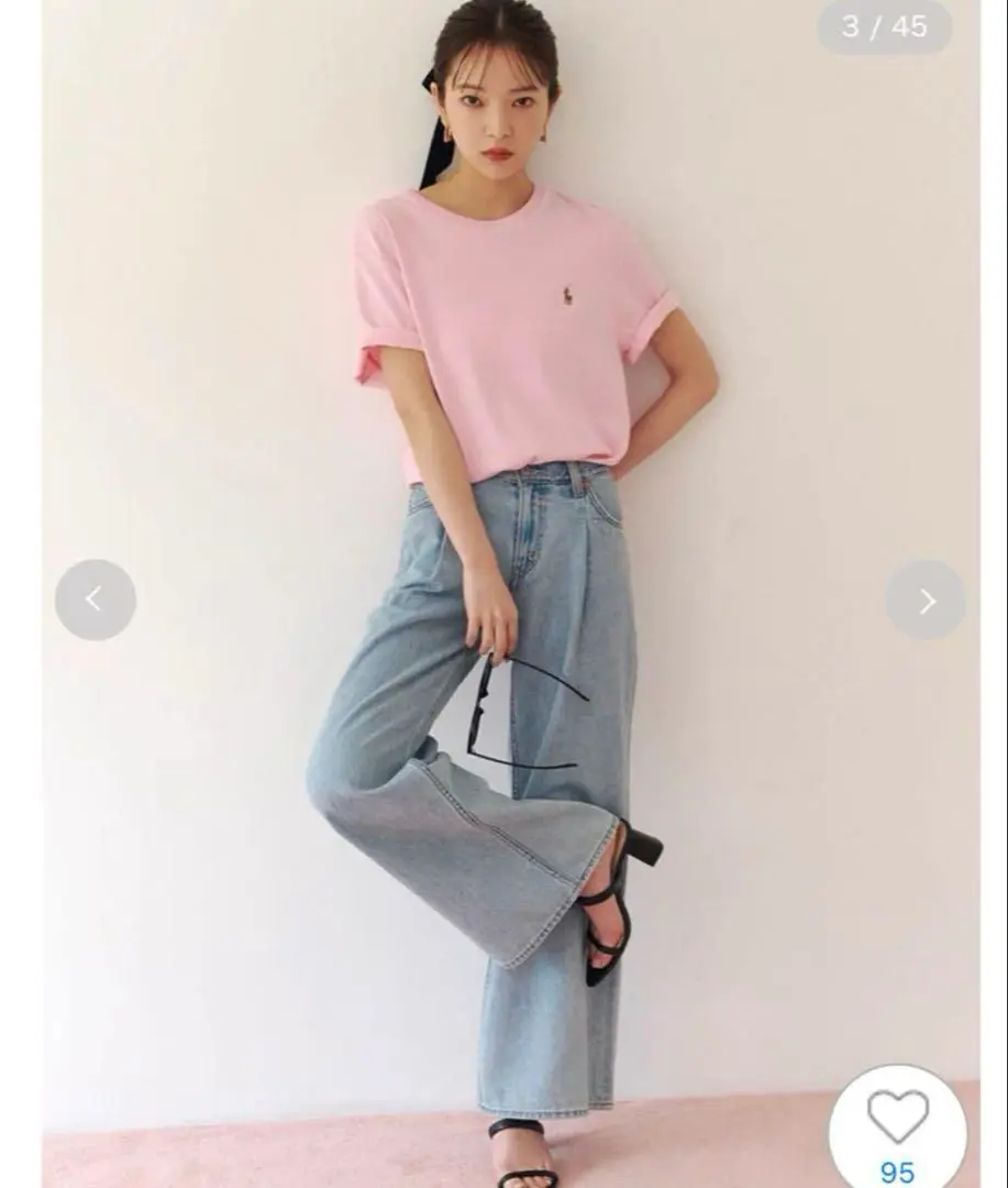 DSxBR RM SUPER WIDE PANTS BS/DSコラボパンツ LISA」ワイドパンツ【自宅で試着、返品送料無料】(L キナリ