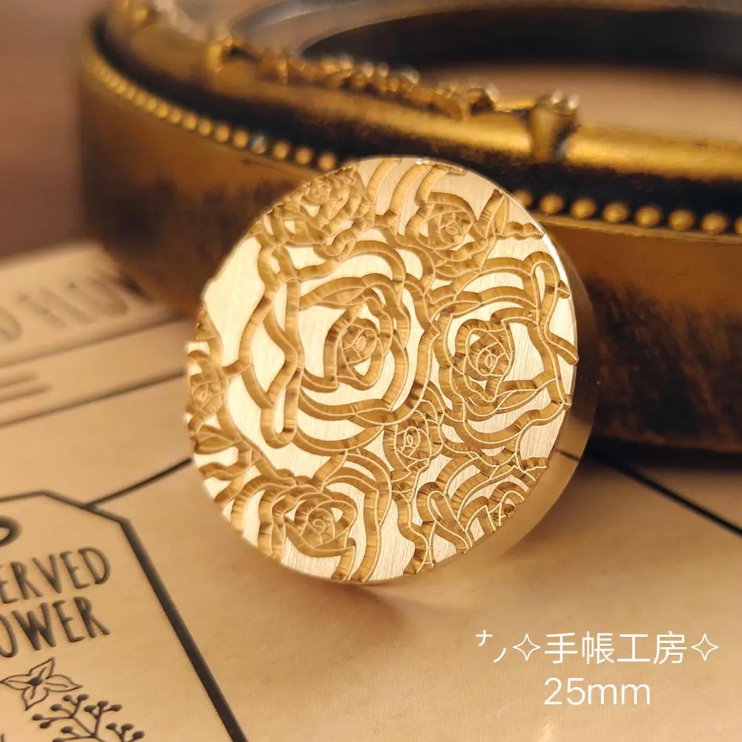 Thumbnail of ⭐Rose⭐Sealing Stamp Head⭐B-103