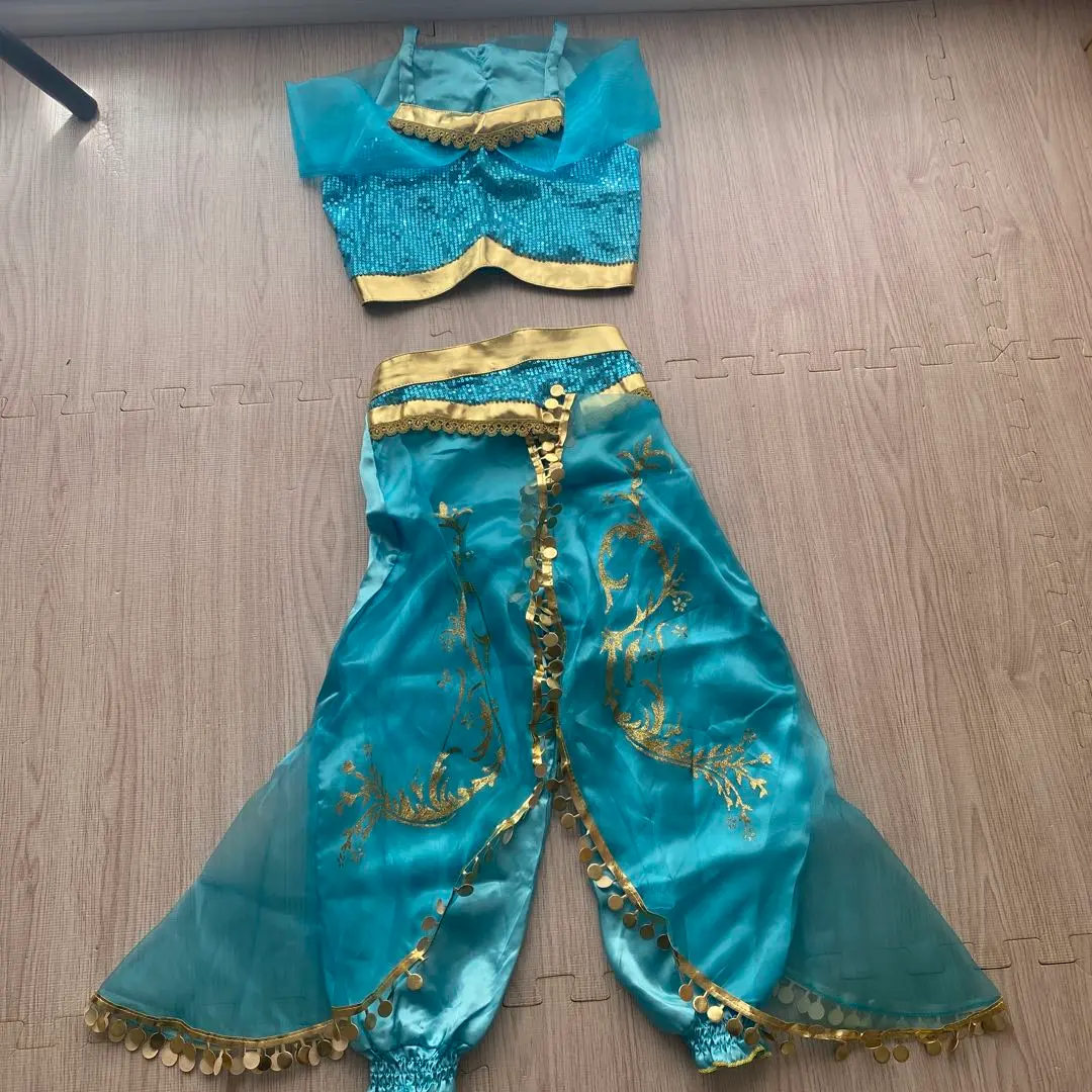 Thumbnail of Aladdin-style costume for kids, blue
