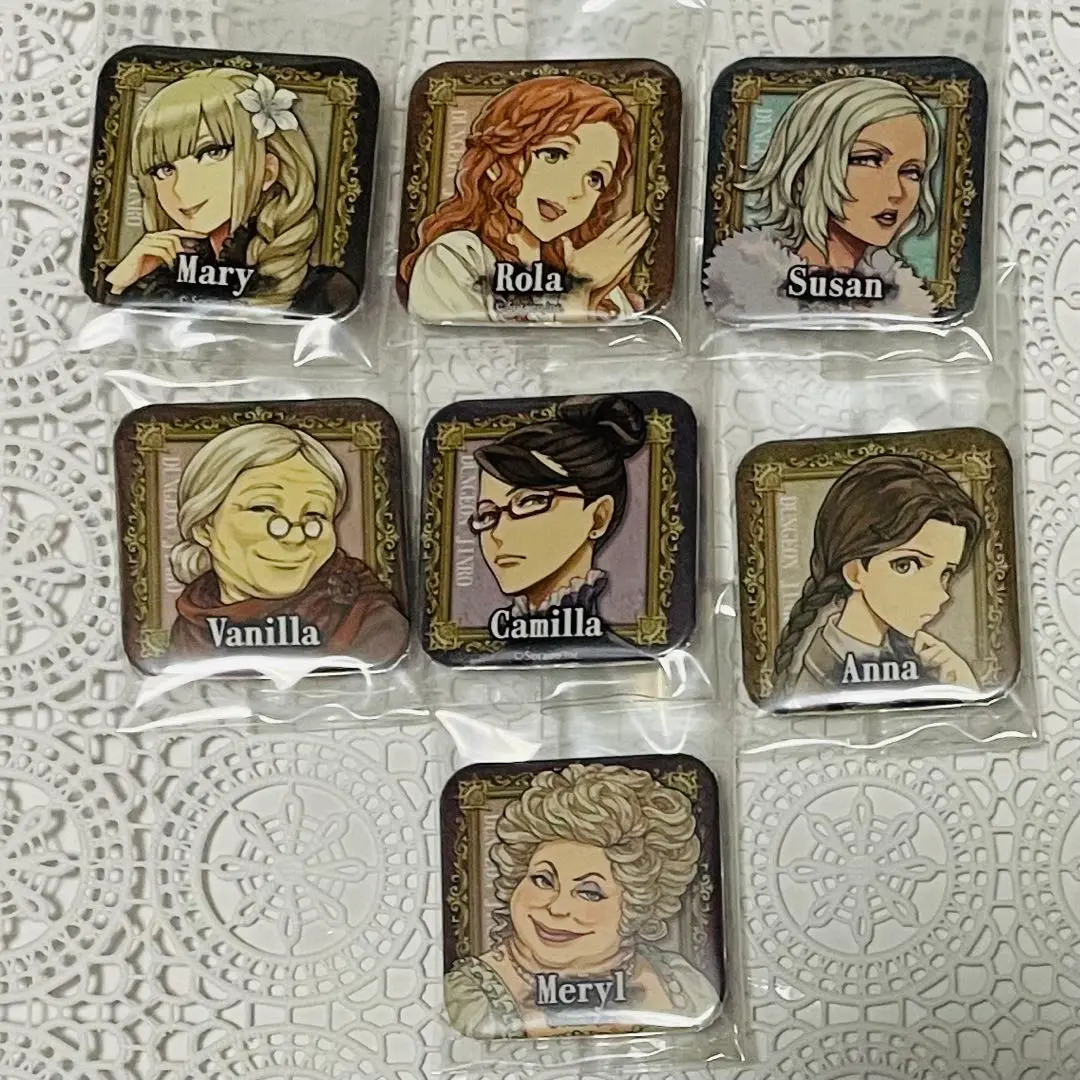 ト出品 人狼ジャッジメント 缶バッジ メアリー 人狼ジャッジメント ダンジョン人狼 SP3 メアリー ホロ無し 缶