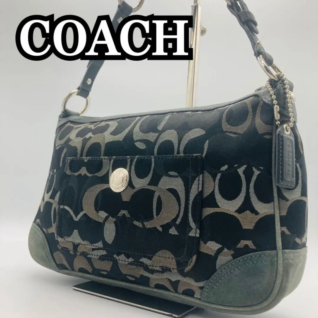 Thumbnail of COACH One Shoulder Handbag Signature Canvas