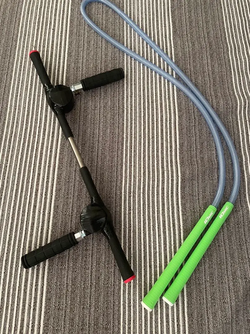 魔法のクランク　ゴルフ練習器具 話題の練習場を見学：続編③】 この練習器具最強です！魔法の