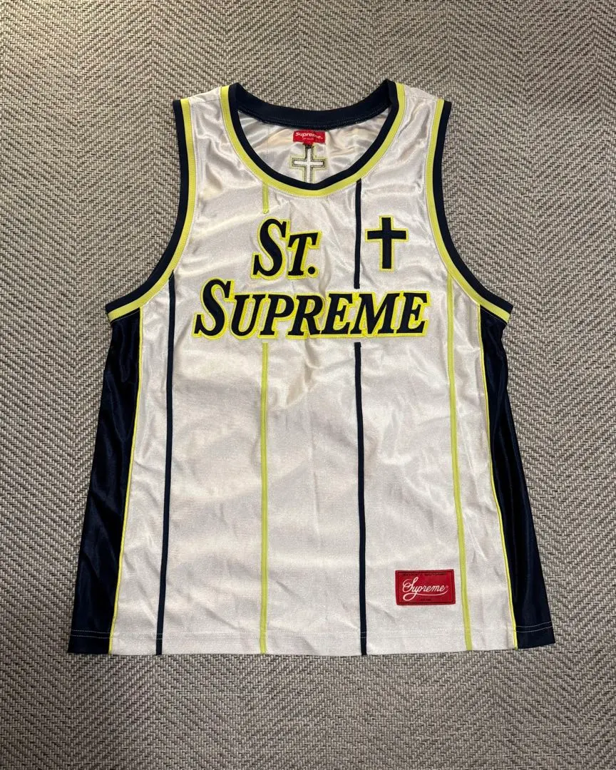 2025年最新】supreme basketball jerseyの人気アイテム - メルカリ