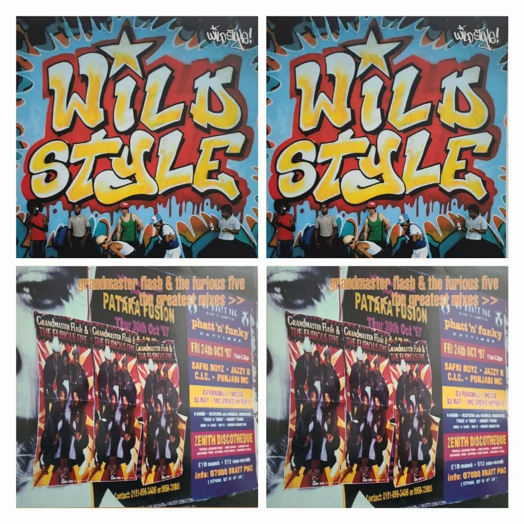 ★ＵＫオリジナル盤他★『ワイルドスタイル＆グランド・マスター・フラッシュ～』 ☆UKオリジナル盤他☆『ワイルドスタイル＆グランド・マスター