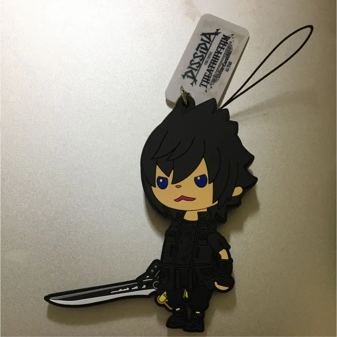 【美品】ファイナルファンタジー15 額装入りラバーストラップ ファイナルファンタジー15 額装入りラバーストラップ