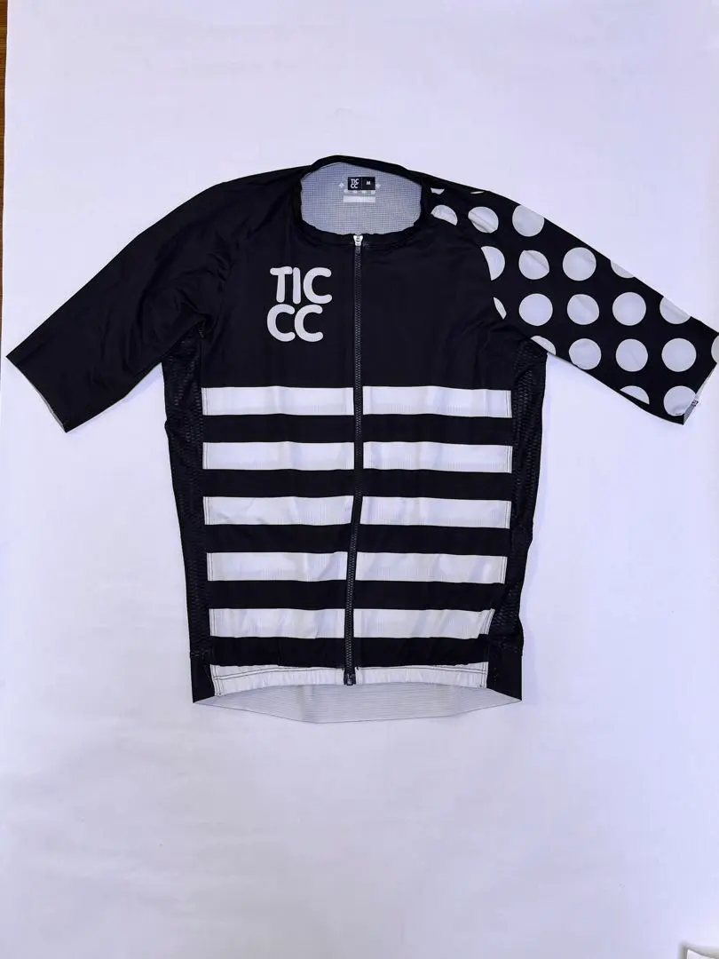 TICCC サイクルジャージ ストライプ & ドット レーシー&キャッチーなウェア。TICCC「Protagonist Jersey