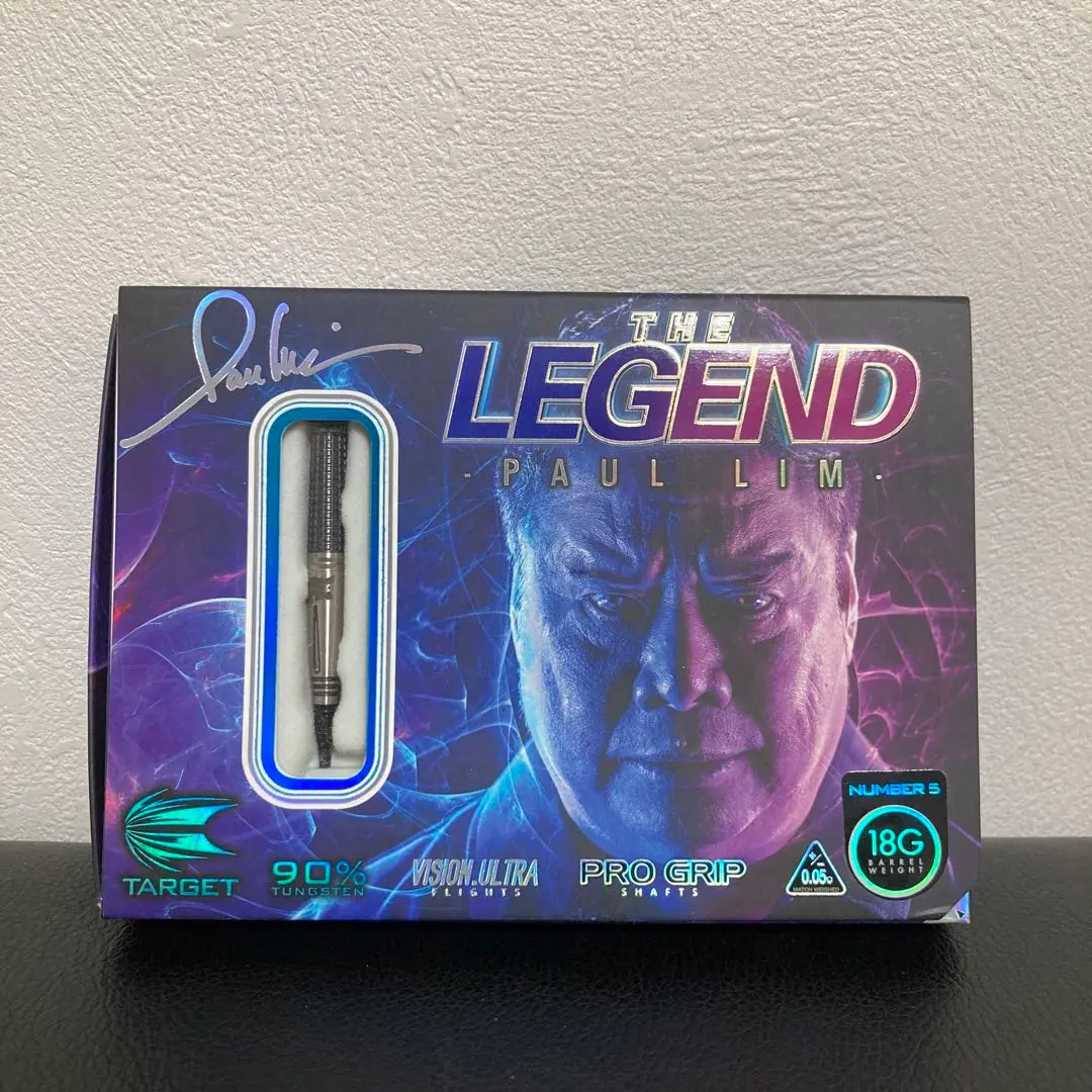 サイン入り TARGET THE LEGEND PAUL LIM ダーツ 18g Paul Lim The Legend ダーツ 18g TARGET - メルカリ