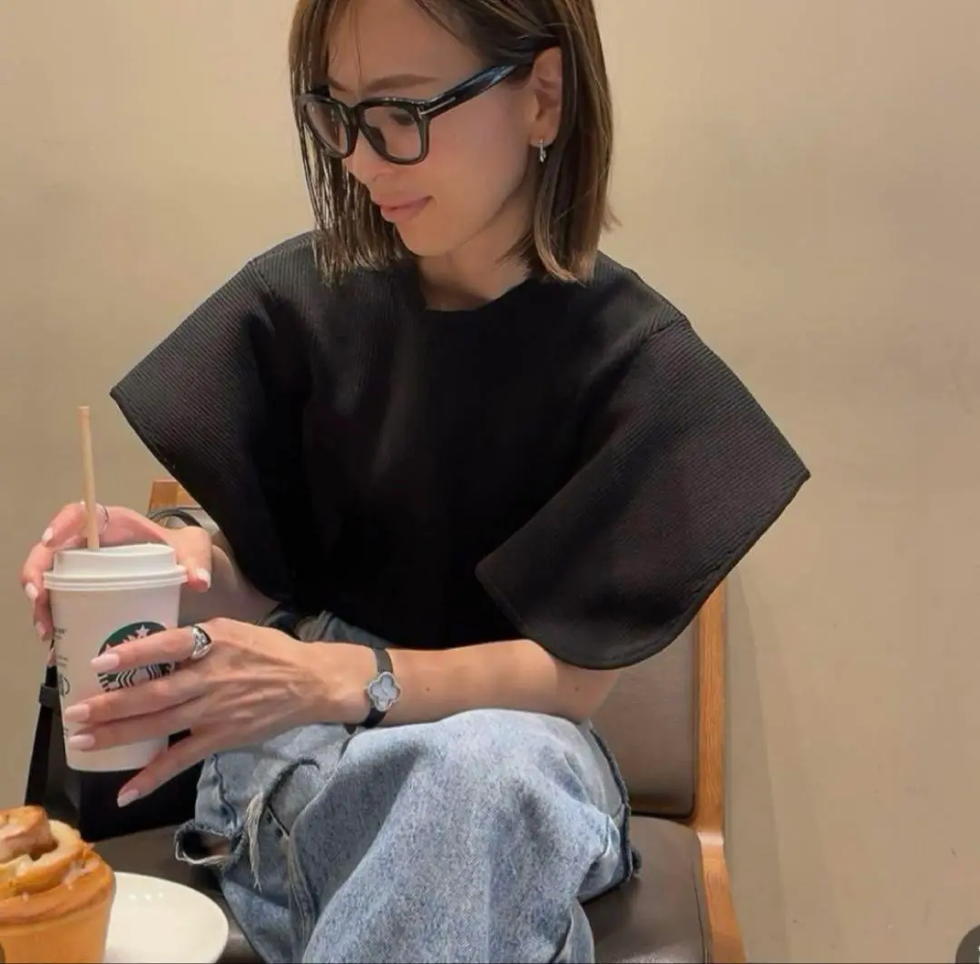 heveペタルニット　チャコールグレー 新品未使用タグ付き ☆heve ヘイブ ペタルニット チャコール - メルカリ