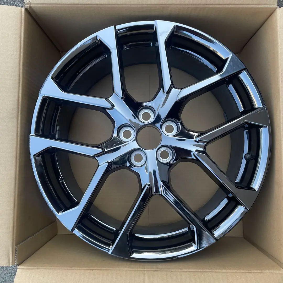 プリウスPHV GR 純正ホイール 18インチ スパッタリングメッキ 1本のみ 美品 50系プリウスPHV GRスポーツ純正ホイール18インチ 7 5J +50