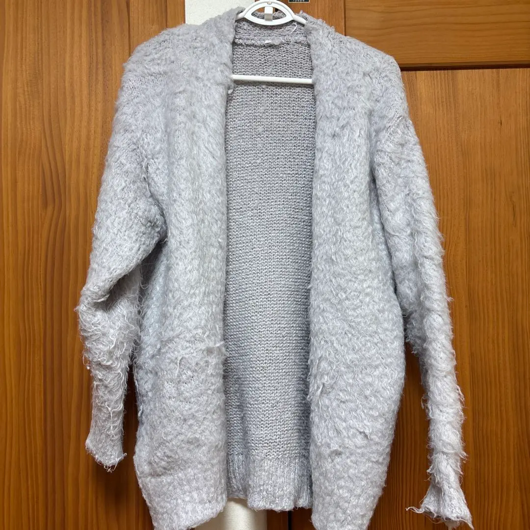 Thumbnail of Light gray cardigan