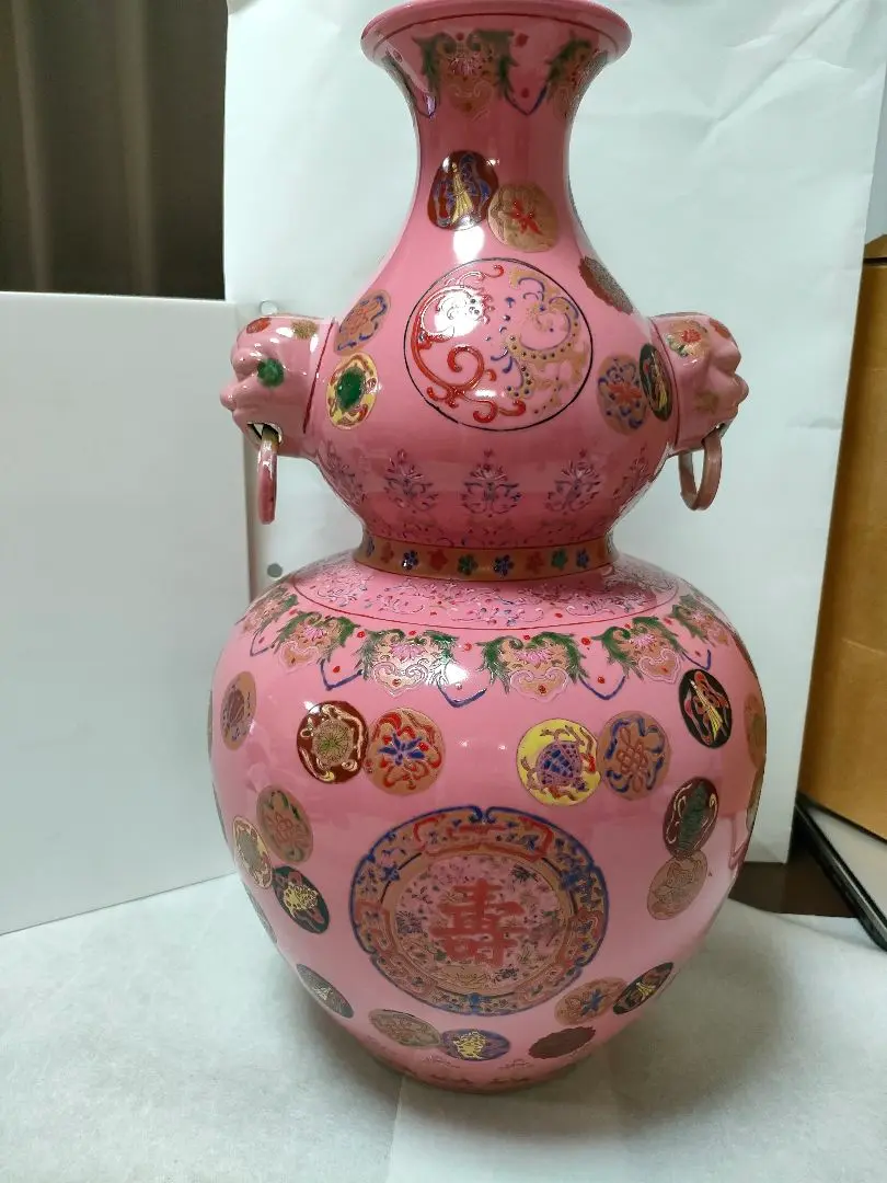 大清乾隆年製 辰砂 花器 花瓶 飾り壺 大振り 時代 古玩 旧家 蔵出 骨董品 2025年最新】大清乾隆年製 壺の人気アイテム - メルカリ