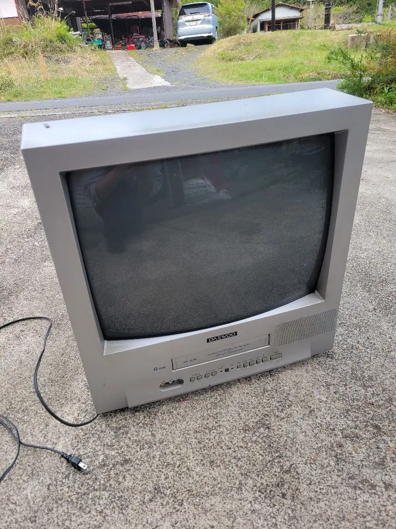 【美品】2006年購入  DAEWOO テレビデオ DTR-N14T1 美品】2006年購入 DAEWOO テレビデオ DTR-N14T1