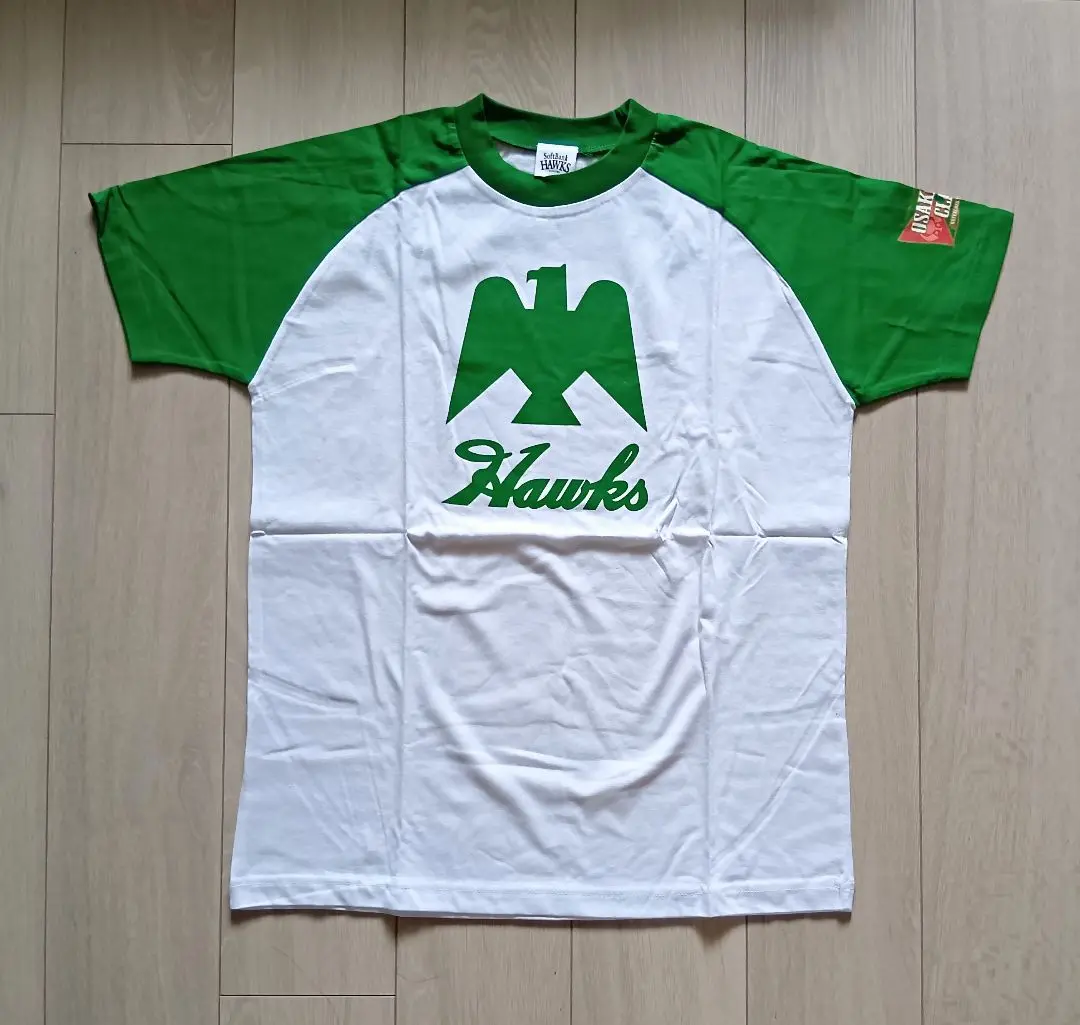 南海ホークス創立５０周年　記念Ｔシャツ　デッドストック 　サイズＬ　日本製 2025年最新】南海ホークス tシャツの人気アイテム - メルカリ