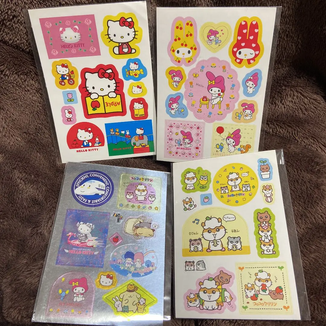 Thumbnail of Heisei Retro Rare Sanrio Stickers - Set of 4