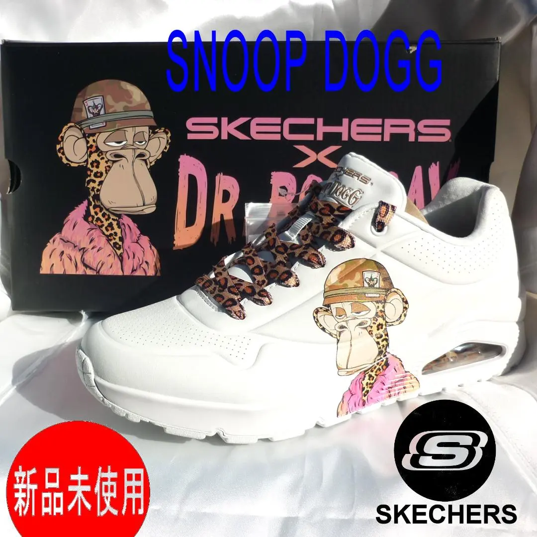美品 スケッチャーズ✕スヌープ・ドッグ スニーカー バスケットボールシューズ Snoop Dogg - スケッチャーズ x スヌープ・ドッグ コレクション