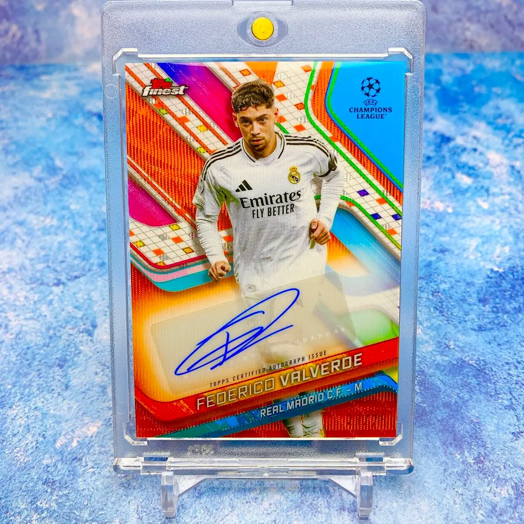 【希少】世界18限定　バルベルデ　直筆サインカード　レアルマドリード 希少】世界18限定 バルベルデ 直筆サインカード レアル