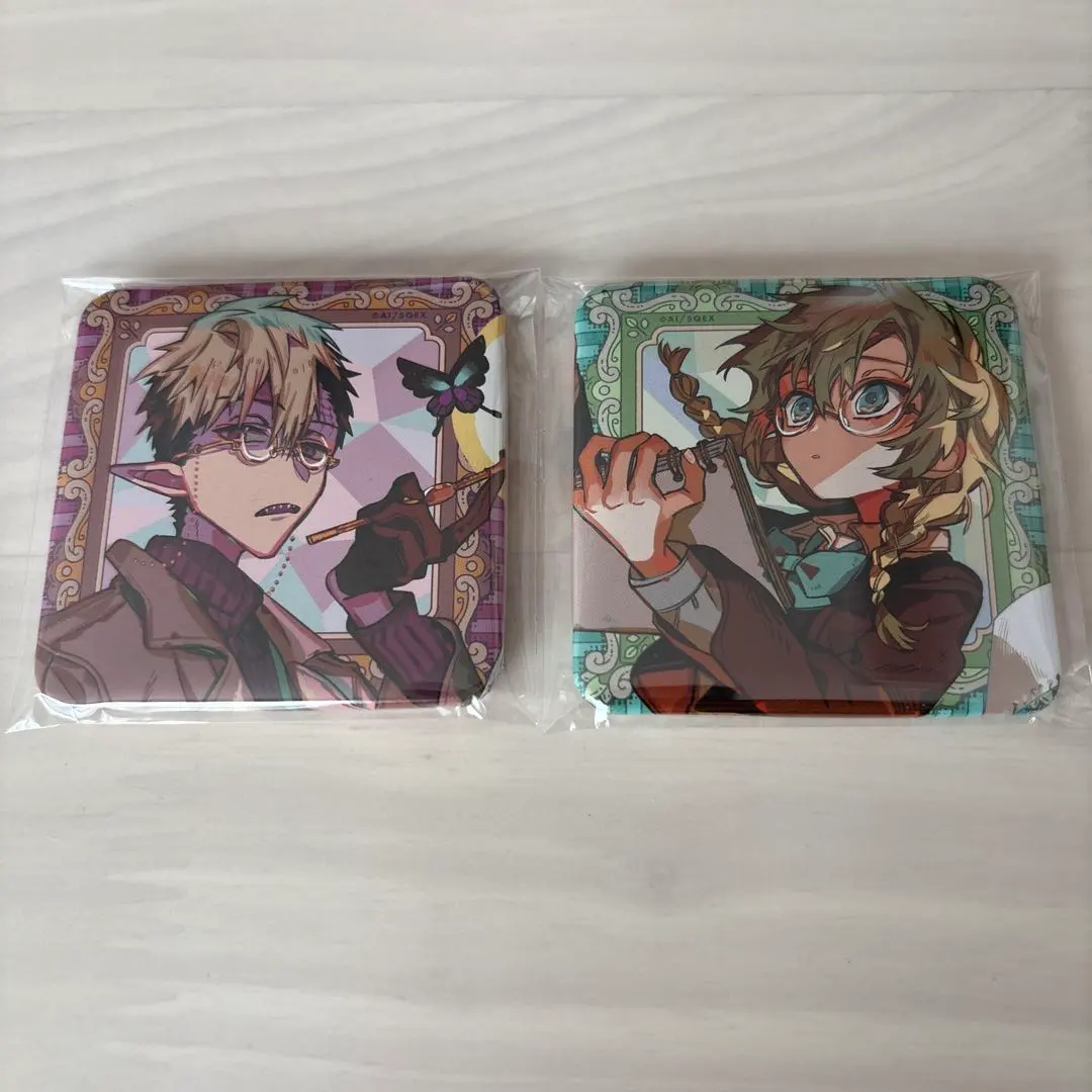 Thumbnail of Toilet-bound Hanako-kun Square Can Badge, Can Badge, Tsuchigomori, Yojima, Seven Mysteries