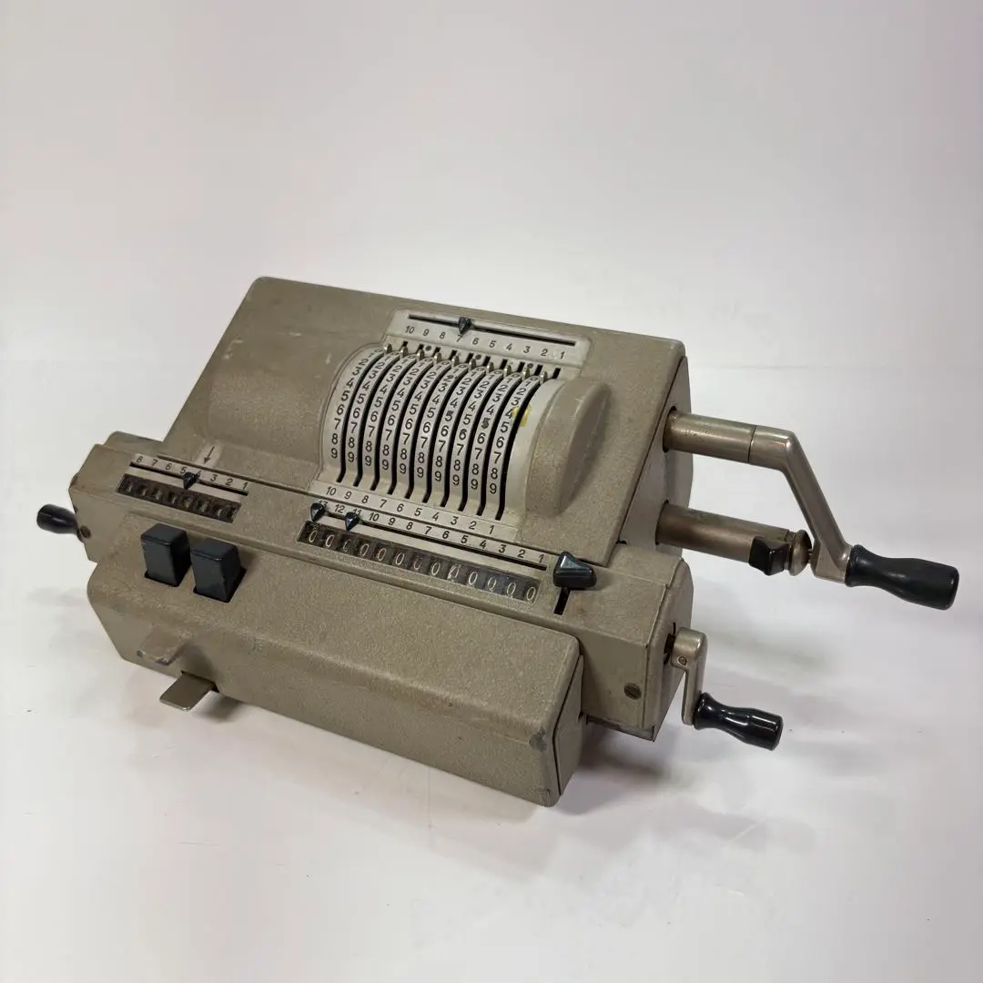 手動式計算器 Tiger Calculator タイガー 手動式計算機 手回し 中古｜その他