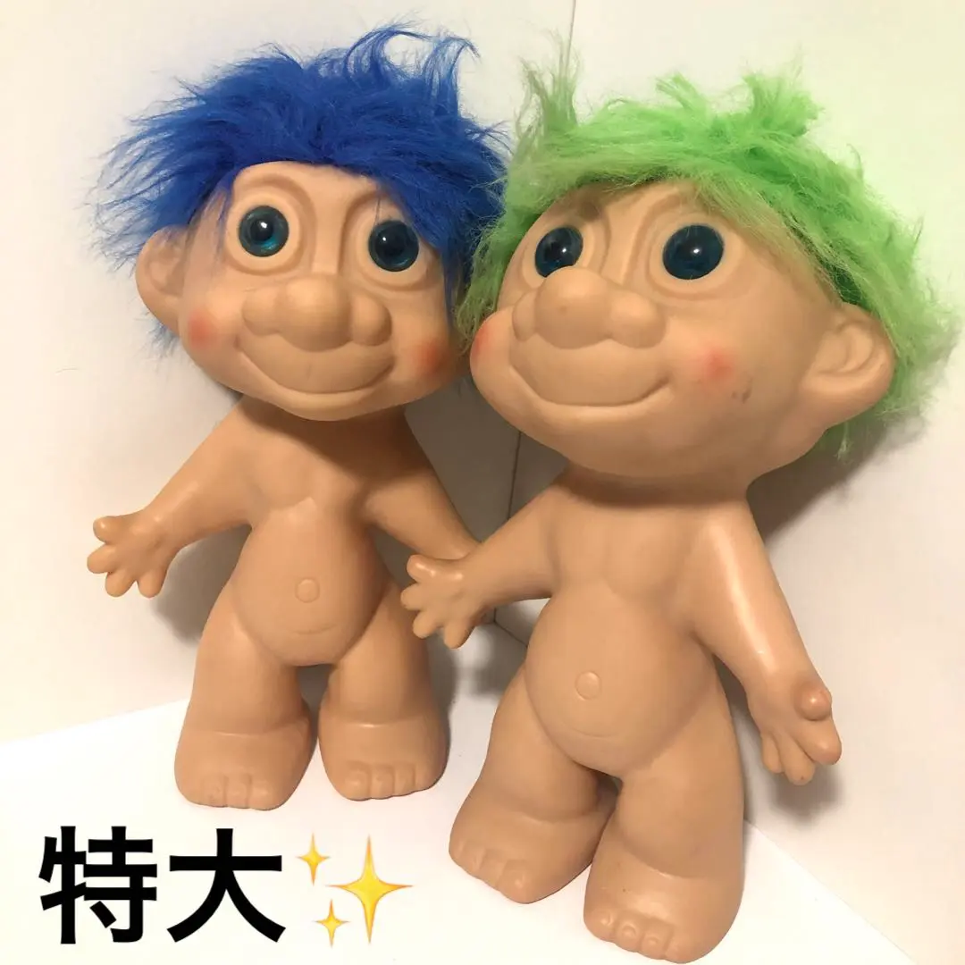 ✅ 特大 レア 35cm ビンテージトロール 安心のメルカリ便 2025年最新】トロール人形 30の人気アイテム - メルカリ