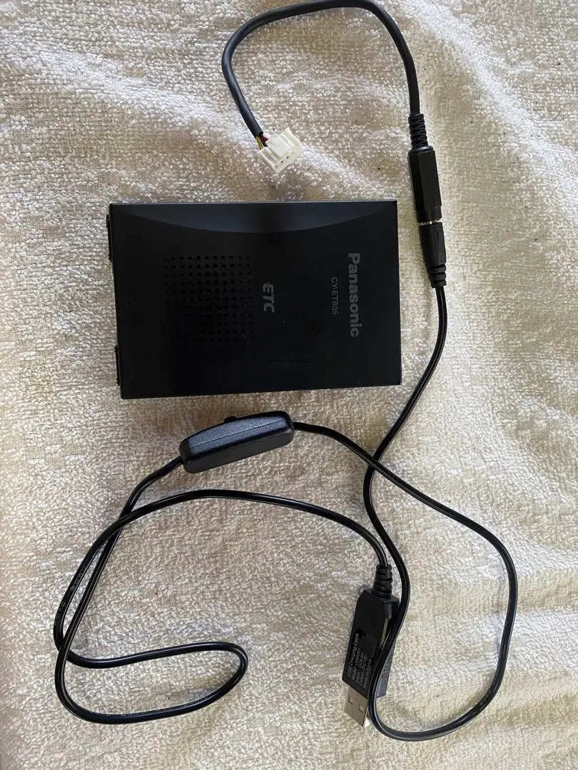 軽自動車にて使用 ETC 一体型 シガー電源 CY-ET805 美品 軽自動車登録品 パナソニック CY-ET805 ETC - メルカリ