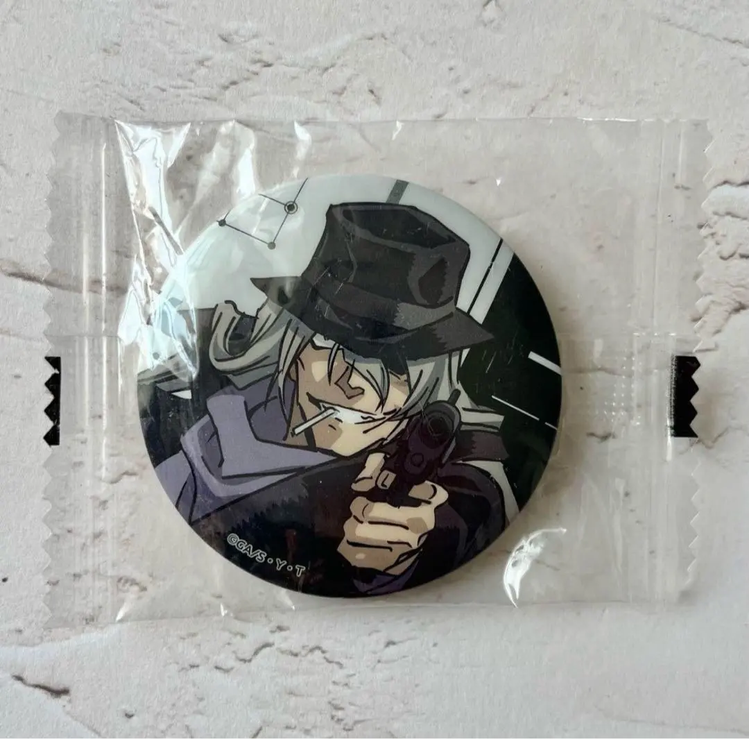 Thumbnail of [New] Detective Conan Gin Can Badge Kurogane no Submarine Black Organization