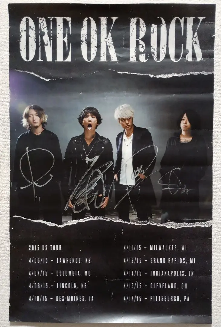 新しいブランド rock ok 2025年最新】One サイン メルカリ - ポスターの人気アイテム ミュージシャン