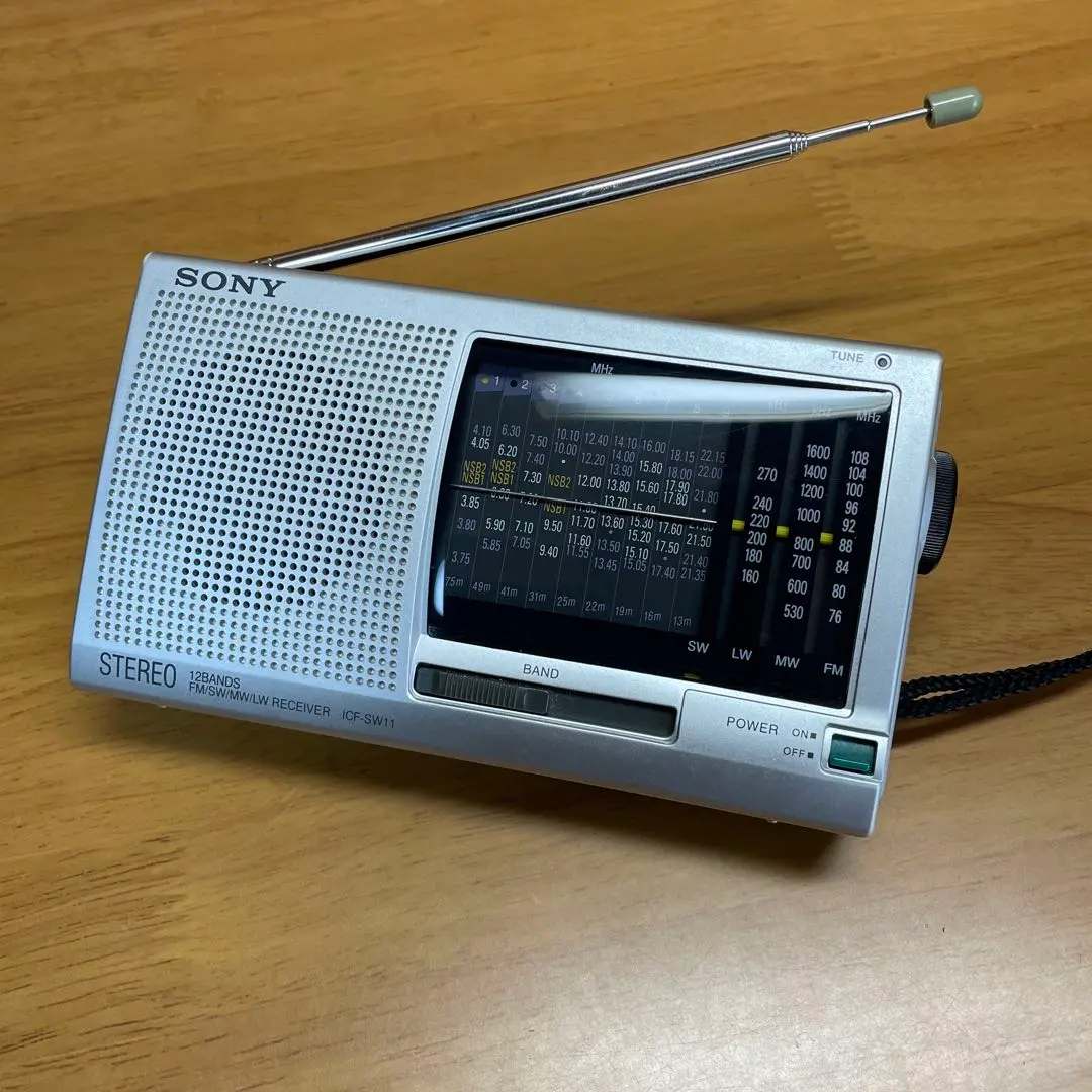 SONY ICF-SW11 ワールドバンド受信機 Amazon.com: SONY 12 Bands World Band Receiver Radio ICF-SW11