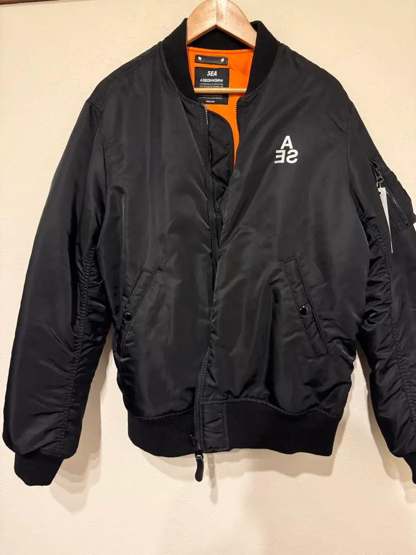 ジャケット・アウター WIND AND SEA x MINEDENIM Reversible MA-1 WIND AND SEA × MINEDENIM 創立5周年記念MA-1ジャケットが国内1