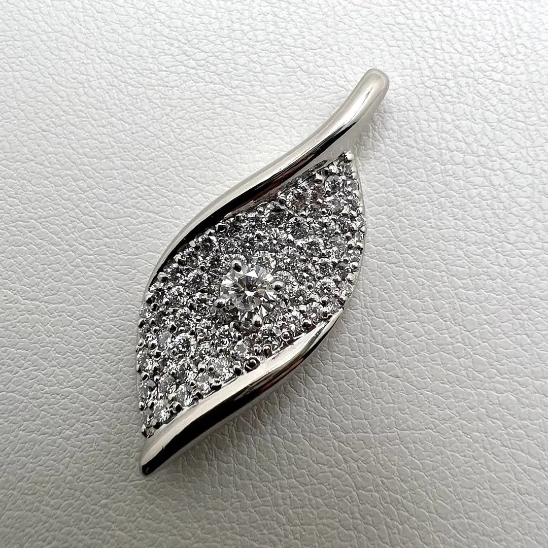 白金pt900 吊墜 鑽石0.25 1.2ct 11.88g 的縮圖