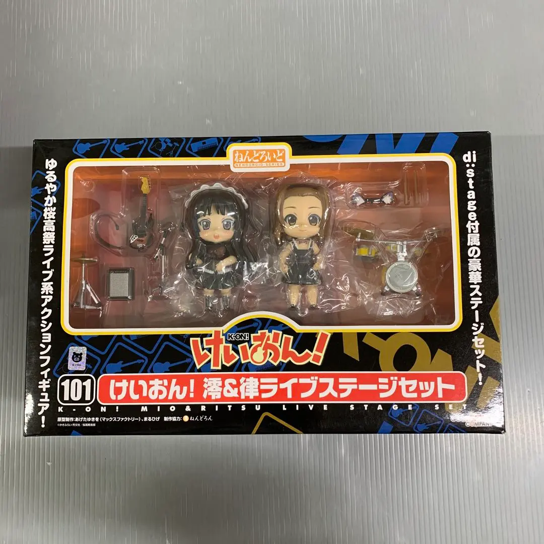 Amazon | ねんどろいど けいおん! 澪&律ライブステージセット