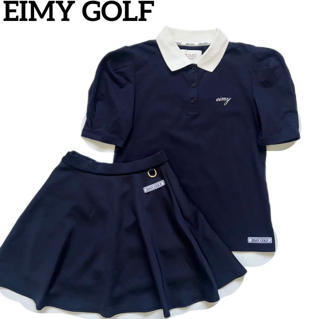 【格安】eimy golf setup ツイードペプラム　セットアップ　【完売品 格安】eimy golf setup ツイードペプラム セットアップ 【完売品