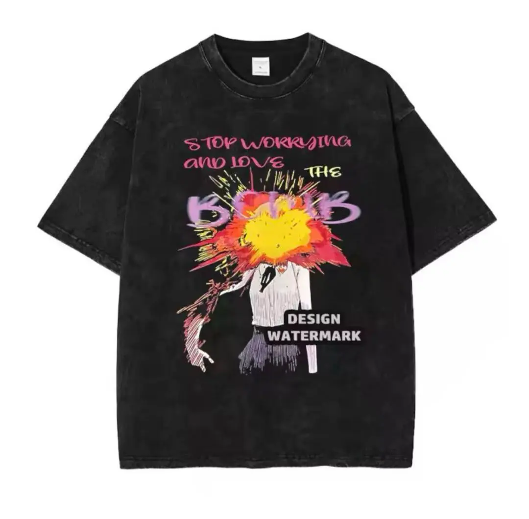 【剩餘不多】T恤 電鋸人 雷澤 REZE 男女通用 L 的縮圖