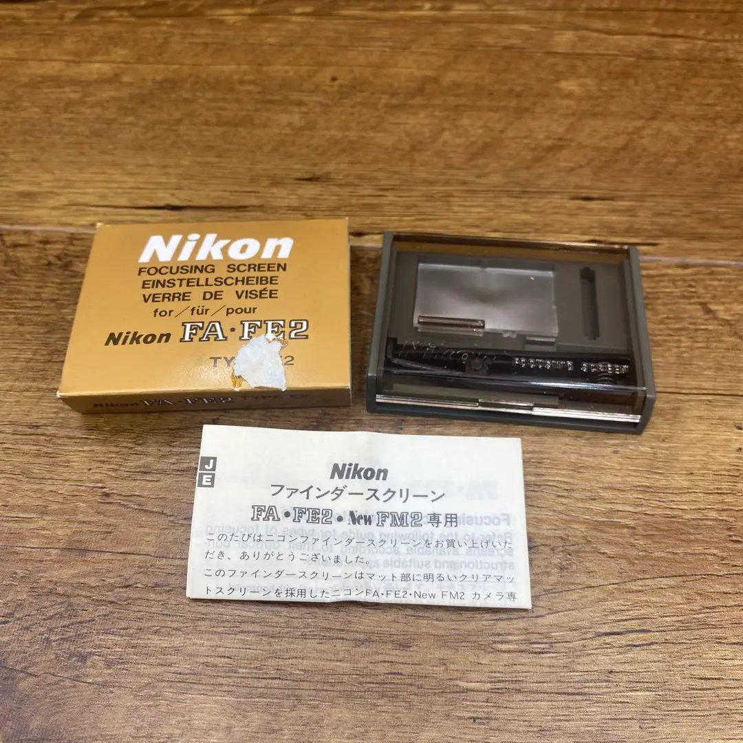 Nikonニコン　ファインダースクリーンFA.FE2.FM2専用E2 T-399 Nikonニコン ファインダースクリーンFA.FE2.FM2専用E2 T-399