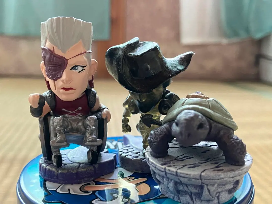 ジョジョの奇妙な冒険 キャラヒーローズ ポルナレフ＆チャリオッツ＆亀 3体セット ジョジョの奇妙な冒険 キャラヒーローズ ポルナレフ