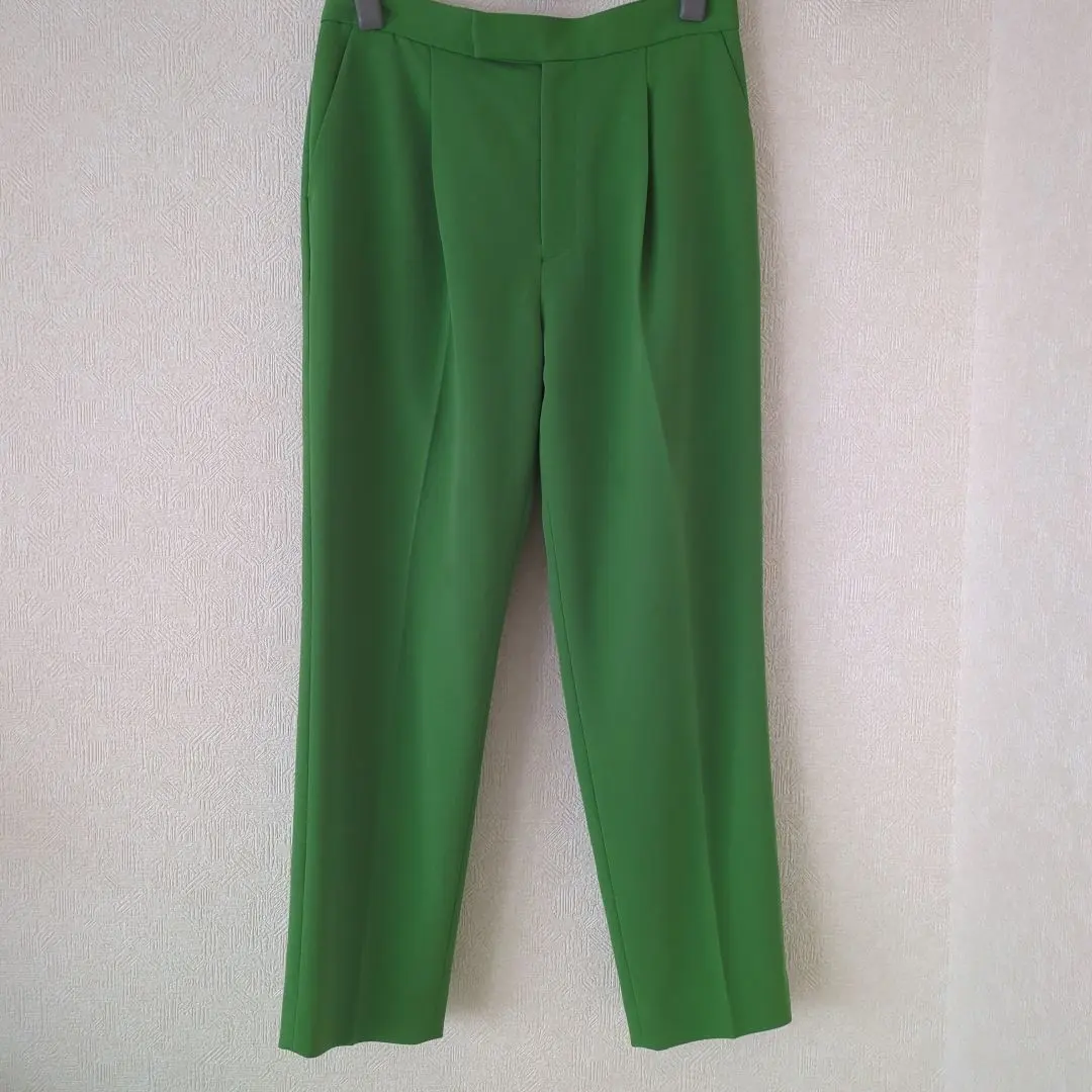 Thumbnail of Green slacks with center pleats